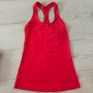 LULULEMON Red Tank Top! Size 4